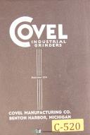 Covel-Covel No. 15, Handfeed, Surface Grinder, Operations Manual-No. 15-04
